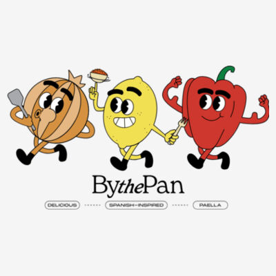 By The Pan Tee - (AS Colour Classic Tee) Design